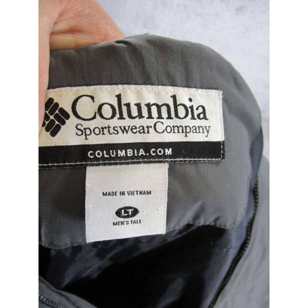 Vintage Columbia Jacket Mens Large Tall Gray Acti… - image 6