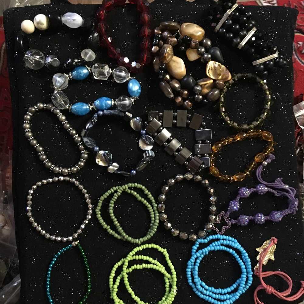 braclets vintage to modern lot if (17 pl - image 5