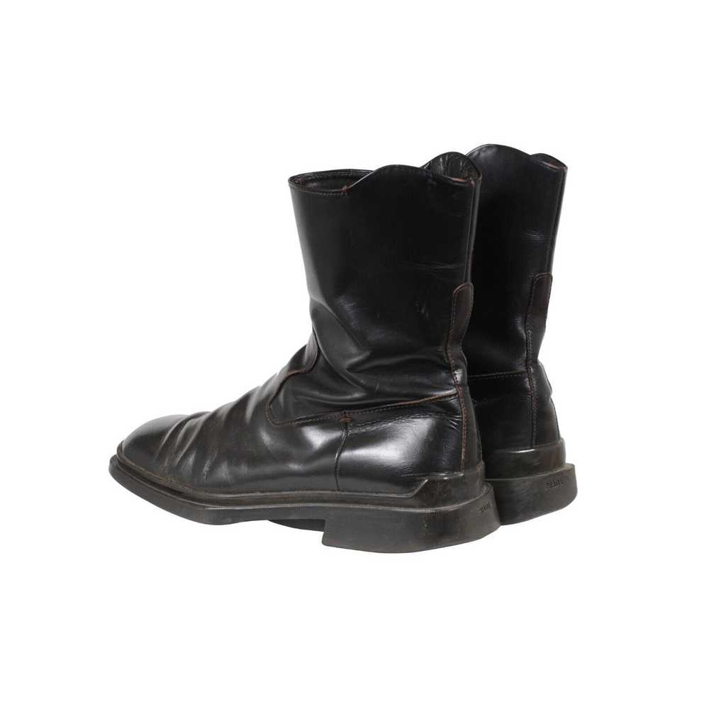 Prada 90's AW99 Vintage Square Toe Moto Boots - 0… - image 5