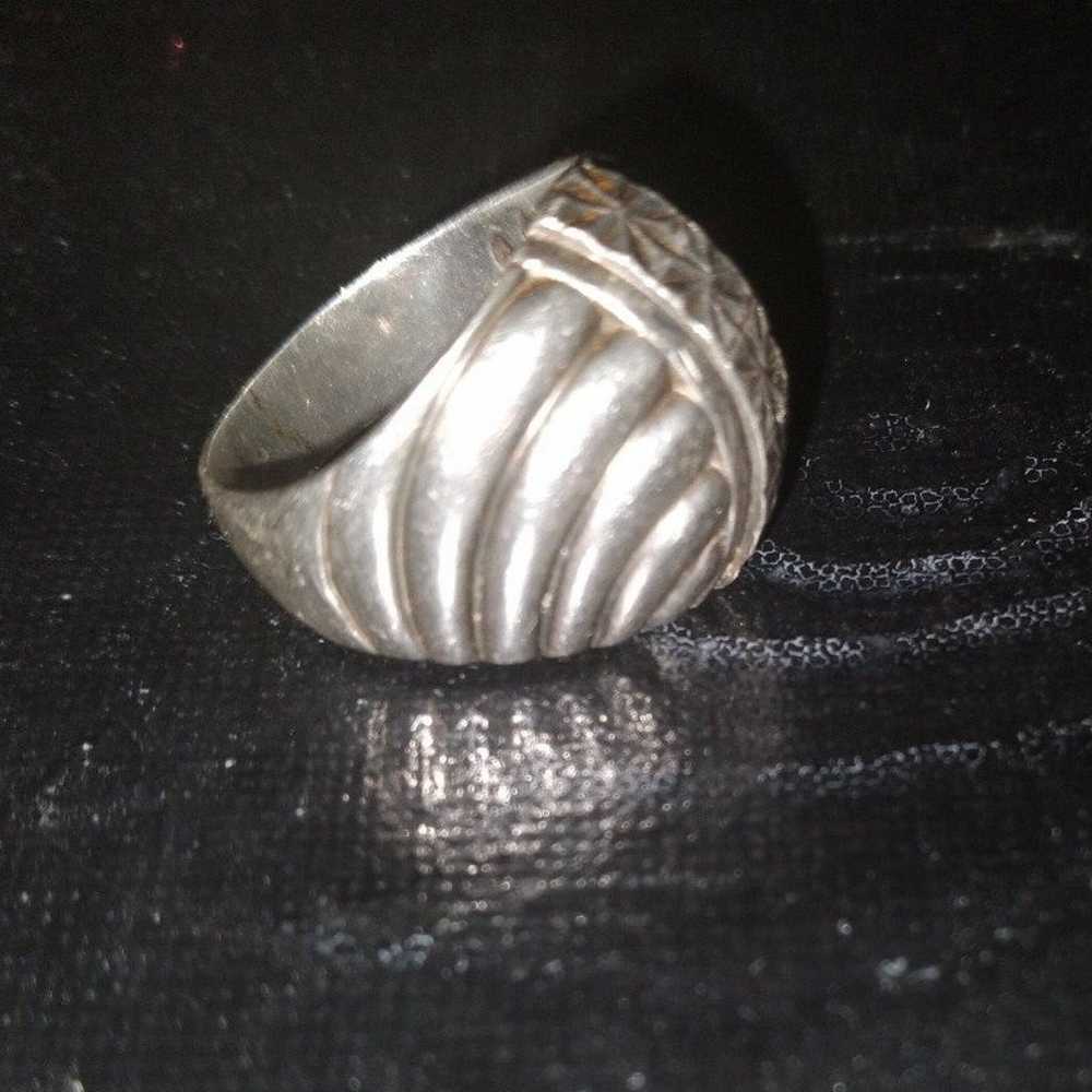 Vintage Beverly Hills Silver 925 Ring size 8.5 - image 2