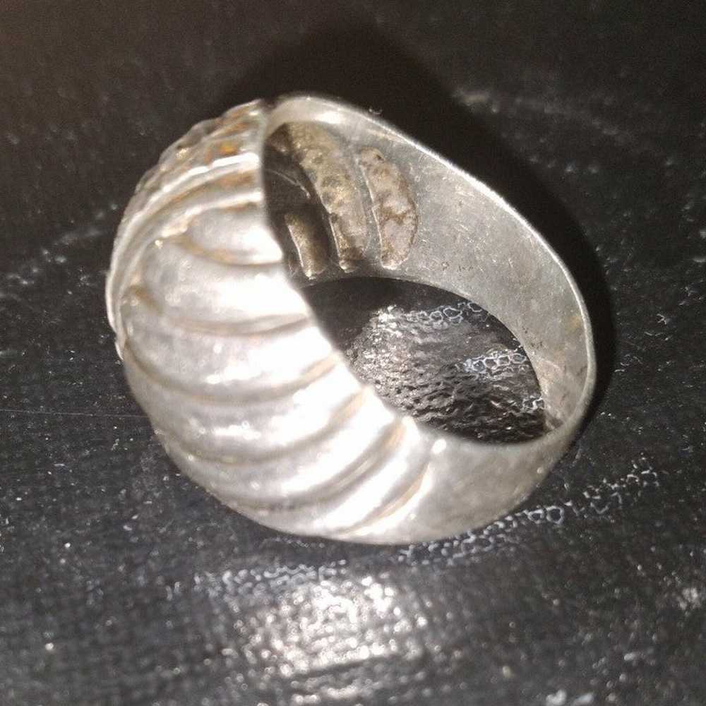 Vintage Beverly Hills Silver 925 Ring size 8.5 - image 3