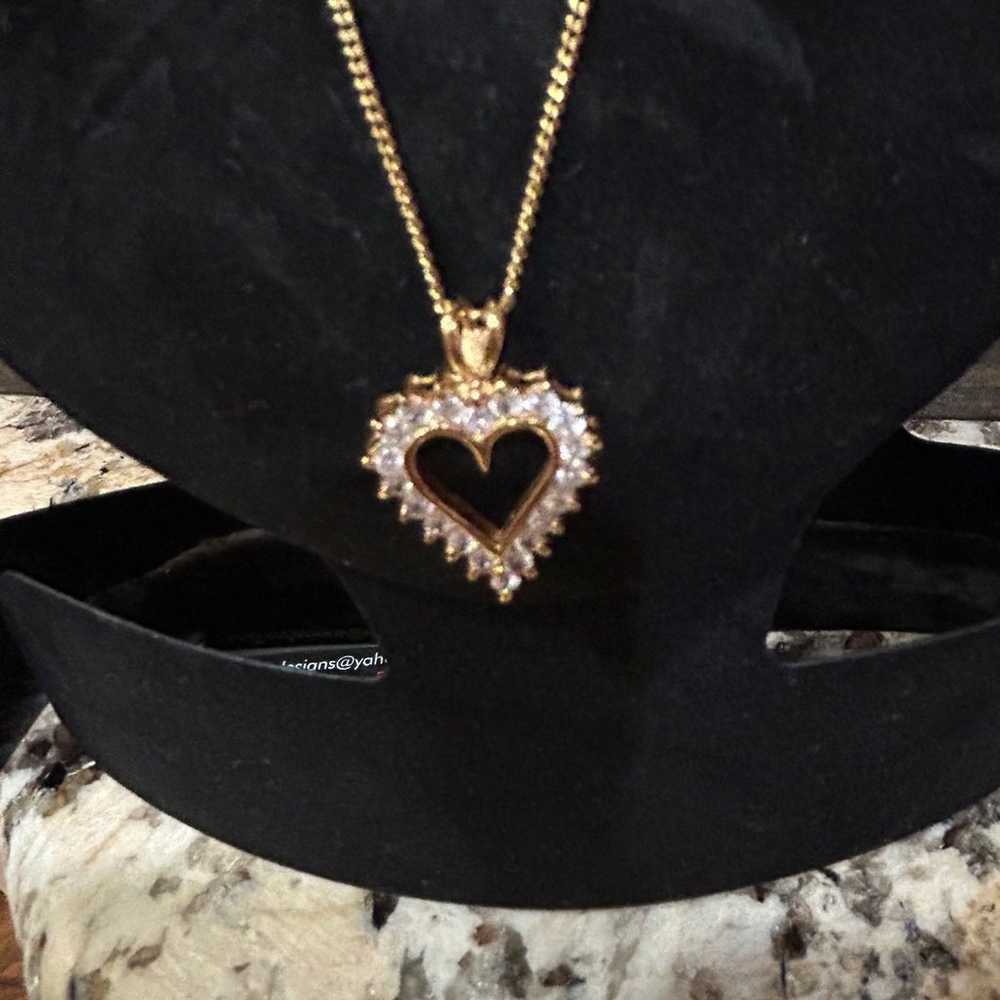 Heart Pendant Necklace - image 2