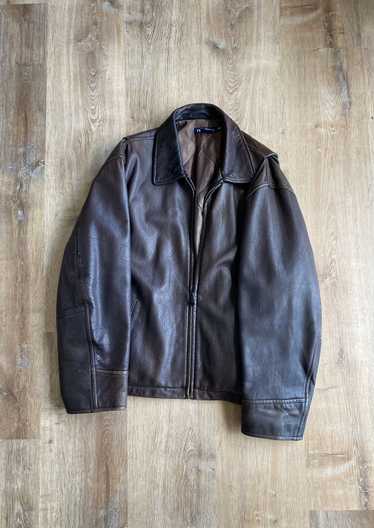 Nautica Vintage Nautica leather jacket