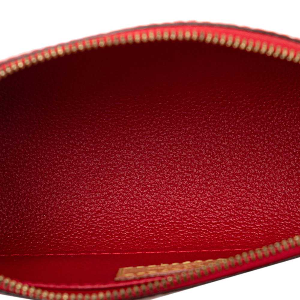 Red Louis Vuitton Monogram Vernis Cosmetic Pouch - image 5