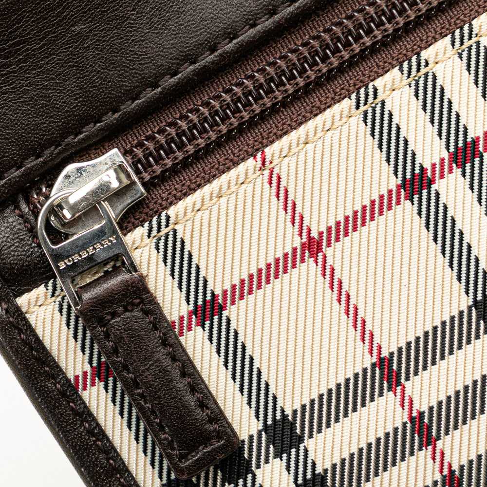 Brown Burberry House Check Crossbody - image 7