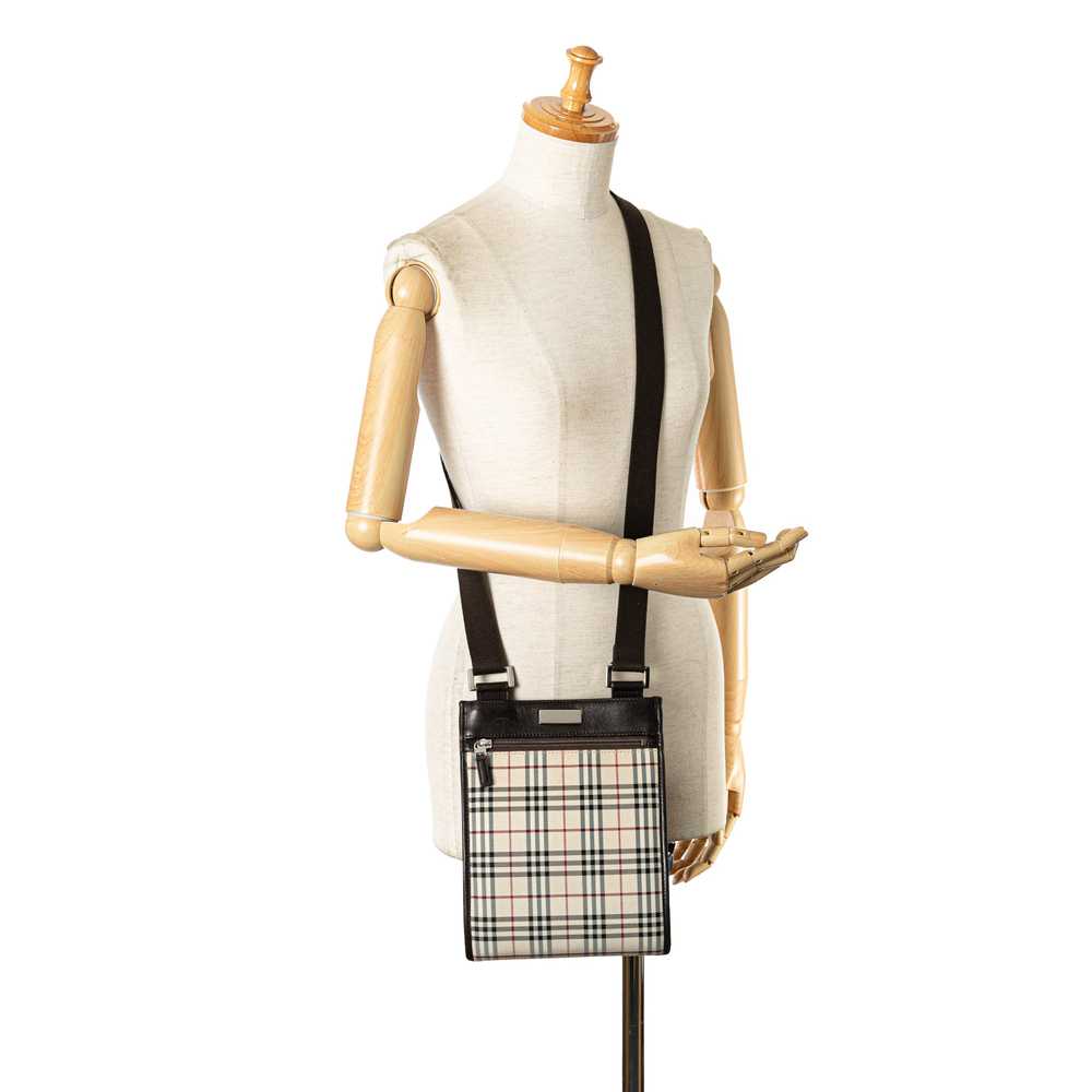 Brown Burberry House Check Crossbody - image 8