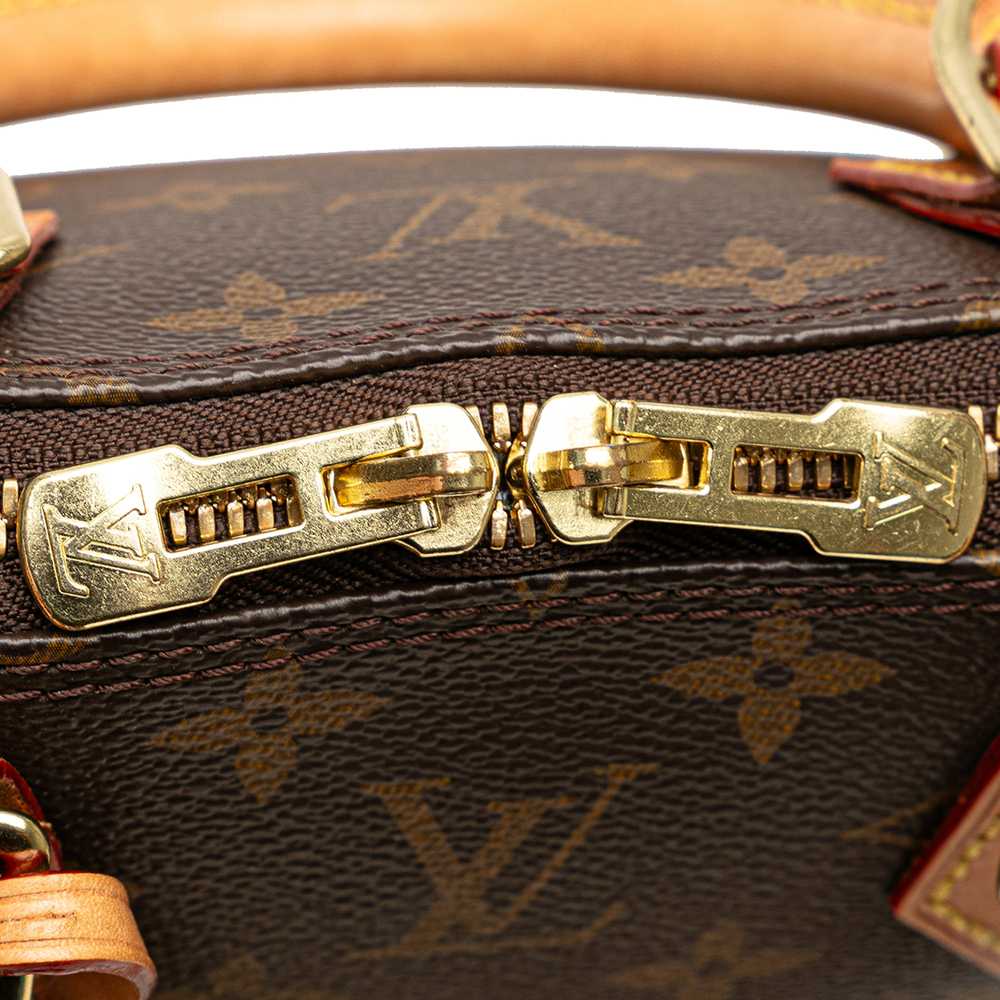 Brown Louis Vuitton Monogram Alma BB Satchel - image 7