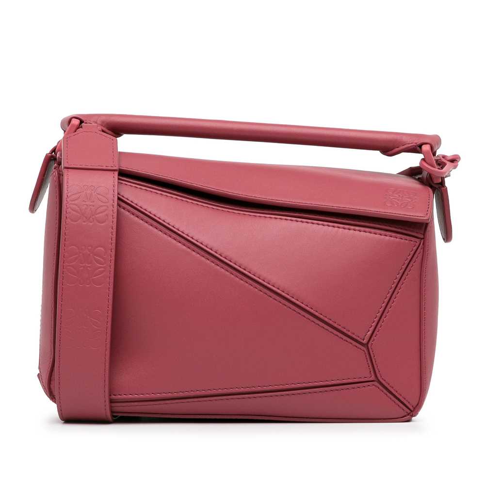 Pink LOEWE Medium Puzzle Bag Satchel - image 1