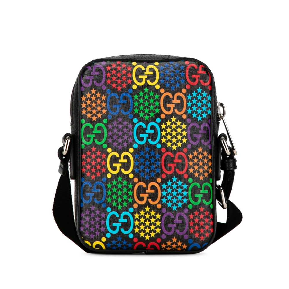 Black Gucci GG Supreme Psychedelic Crossbody Bag - image 3