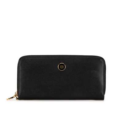 Black LOEWE Anagram Leather Long Wallet - image 1