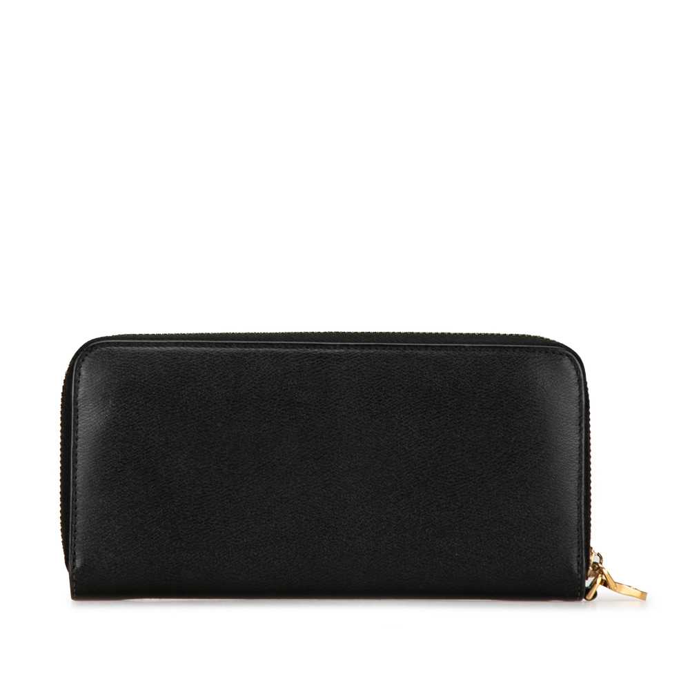 Black LOEWE Anagram Leather Long Wallet - image 3