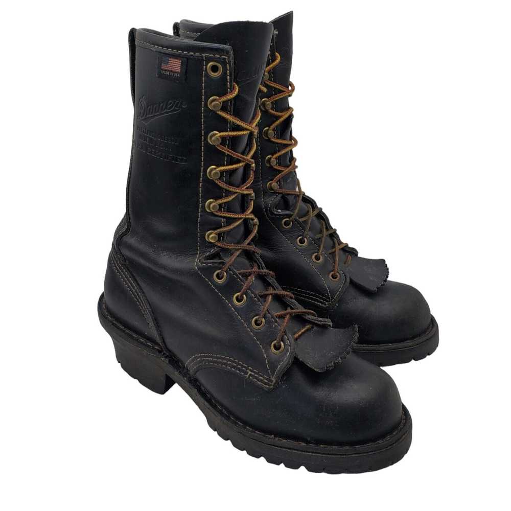 Danner DANNER Mens 'Tillamook' Black Leather Boot… - image 1