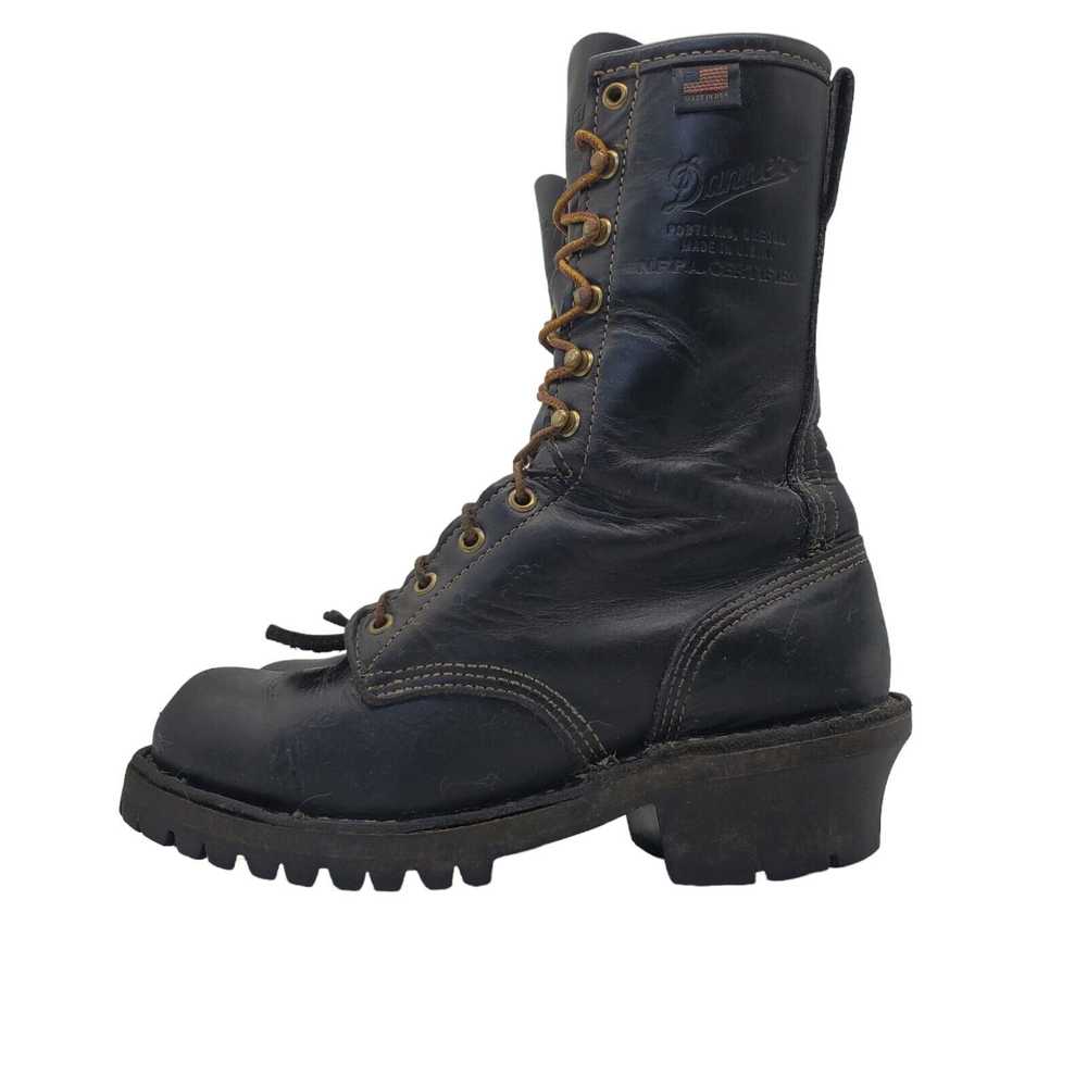 Danner DANNER Mens 'Tillamook' Black Leather Boot… - image 4