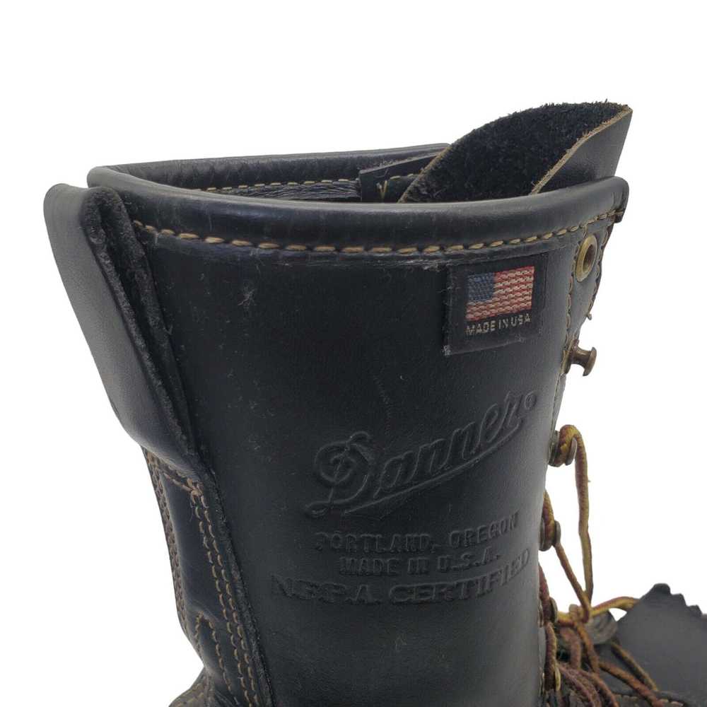 Danner DANNER Mens 'Tillamook' Black Leather Boot… - image 5