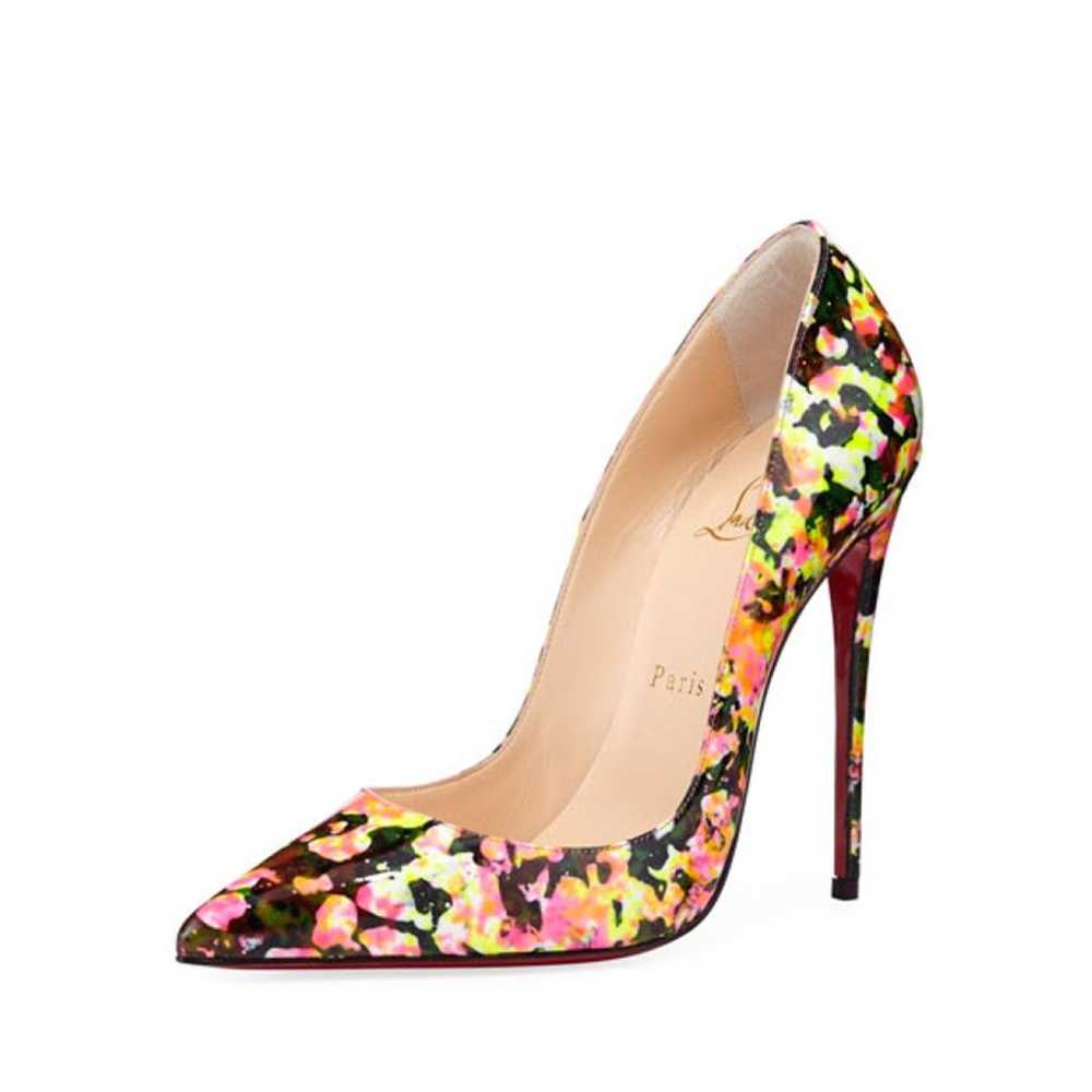 Christian Louboutin So Kate patent leather heels - image 2