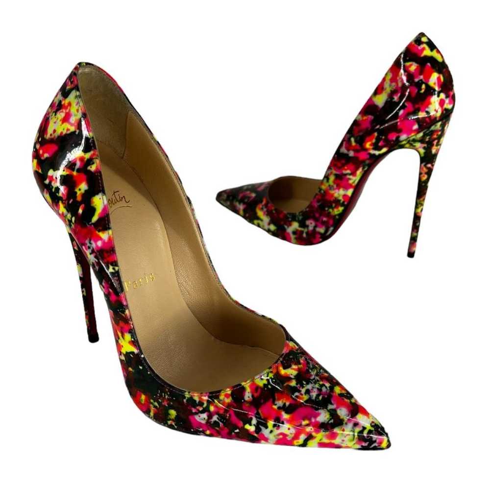 Christian Louboutin So Kate patent leather heels - image 3