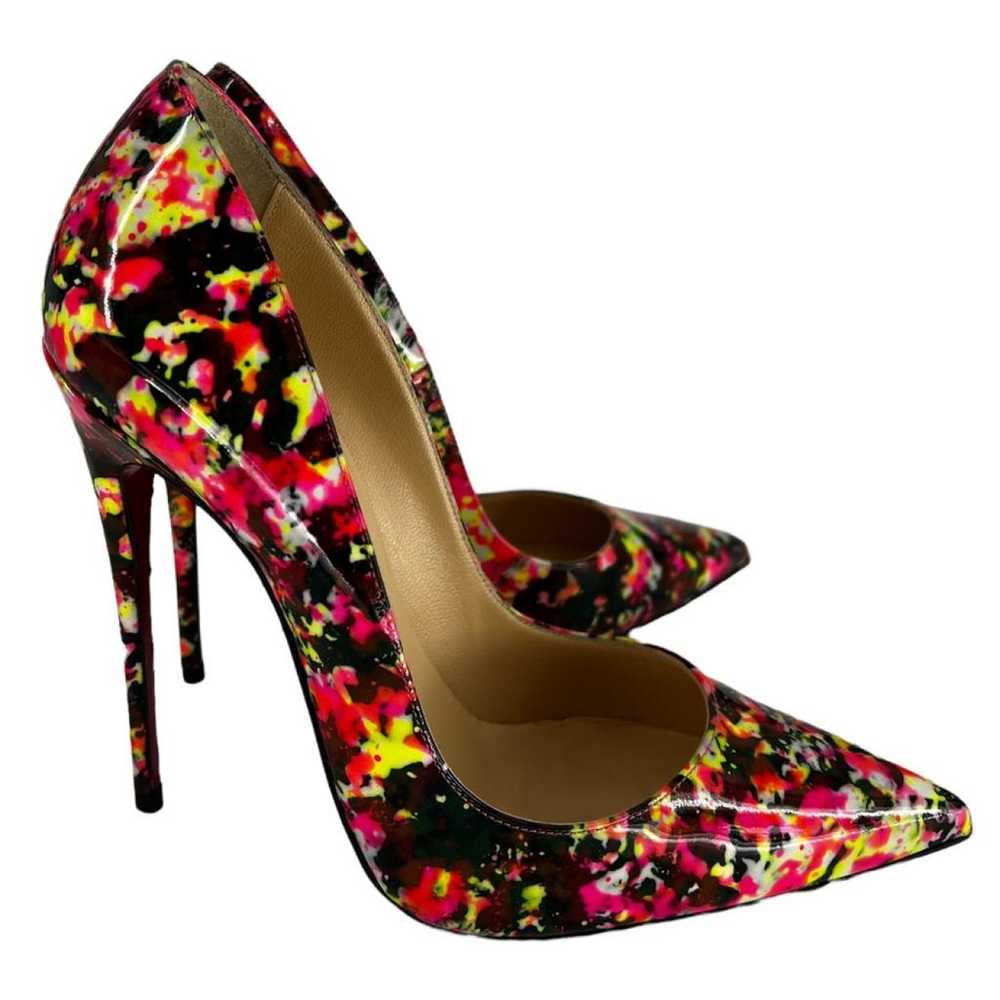 Christian Louboutin So Kate patent leather heels - image 4