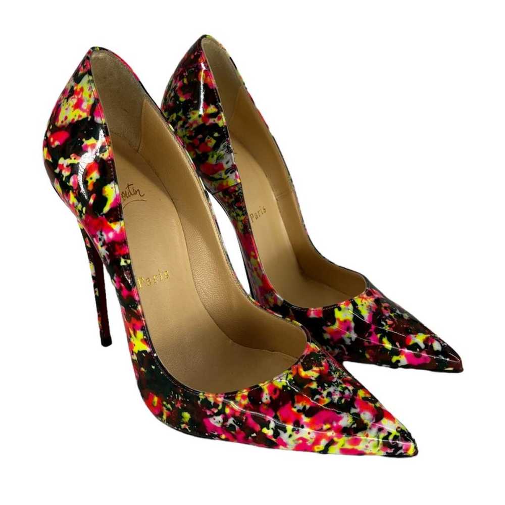 Christian Louboutin So Kate patent leather heels - image 5