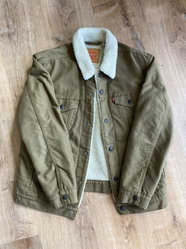 Levi's Levi Strauss Sherpa fleece trucker jacket