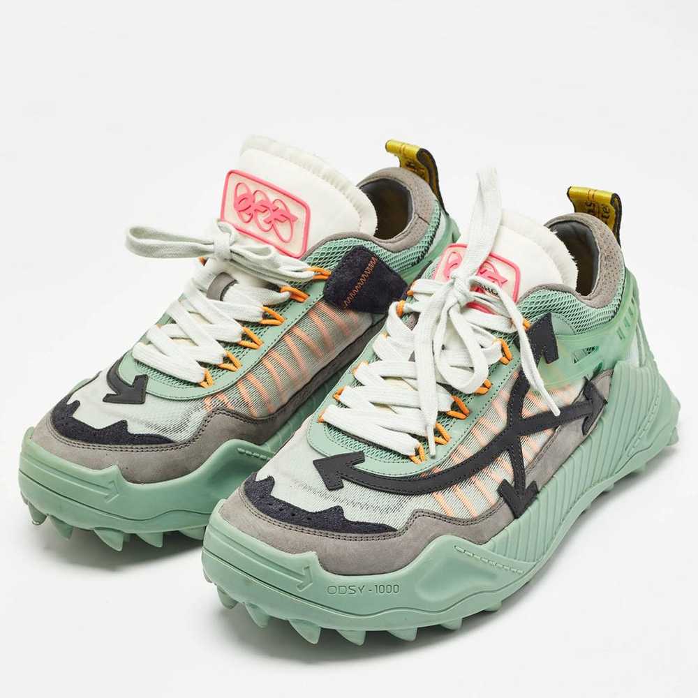 Off-White Leather trainers - image 2