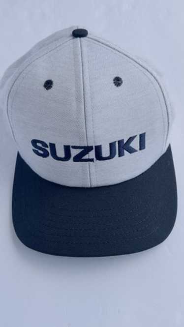 帽子 90s 00s LUCKY STRIKE SUZUKI Racing cap 当時物 デッドストック 90s LUCKY STRIKE SUZUKI キャップ