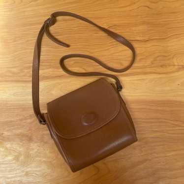 Michael green vintage leather crossbody purse - image 1