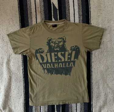 Diesel × Vintage Y2K Diesel Valhalla Bear Logo St… - image 1