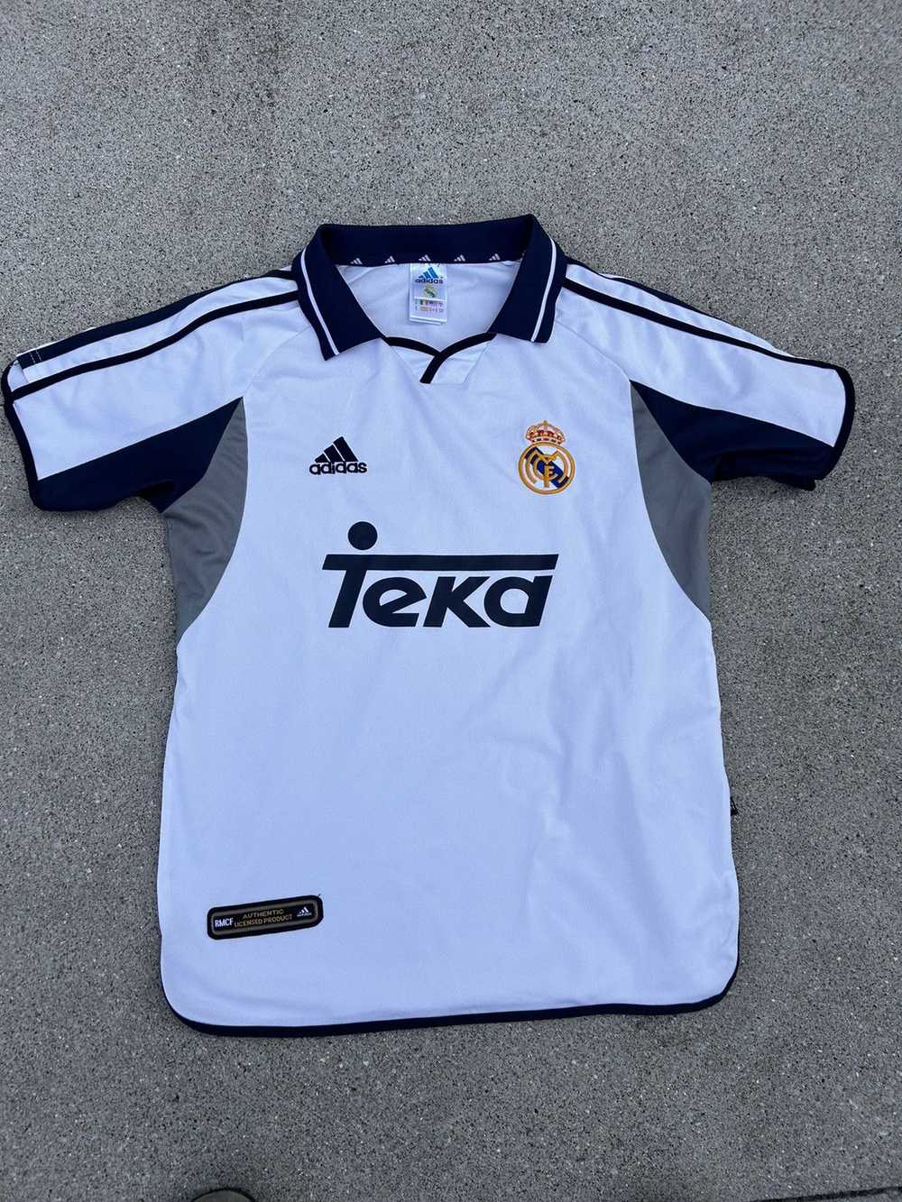 Adidas × Vintage Vintage 2000-01 Real Madrid home… - image 1