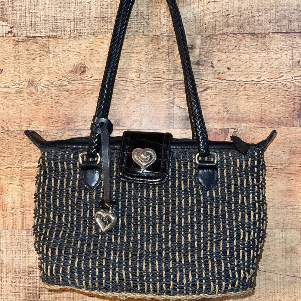 Brighton vintage woven bag - image 1