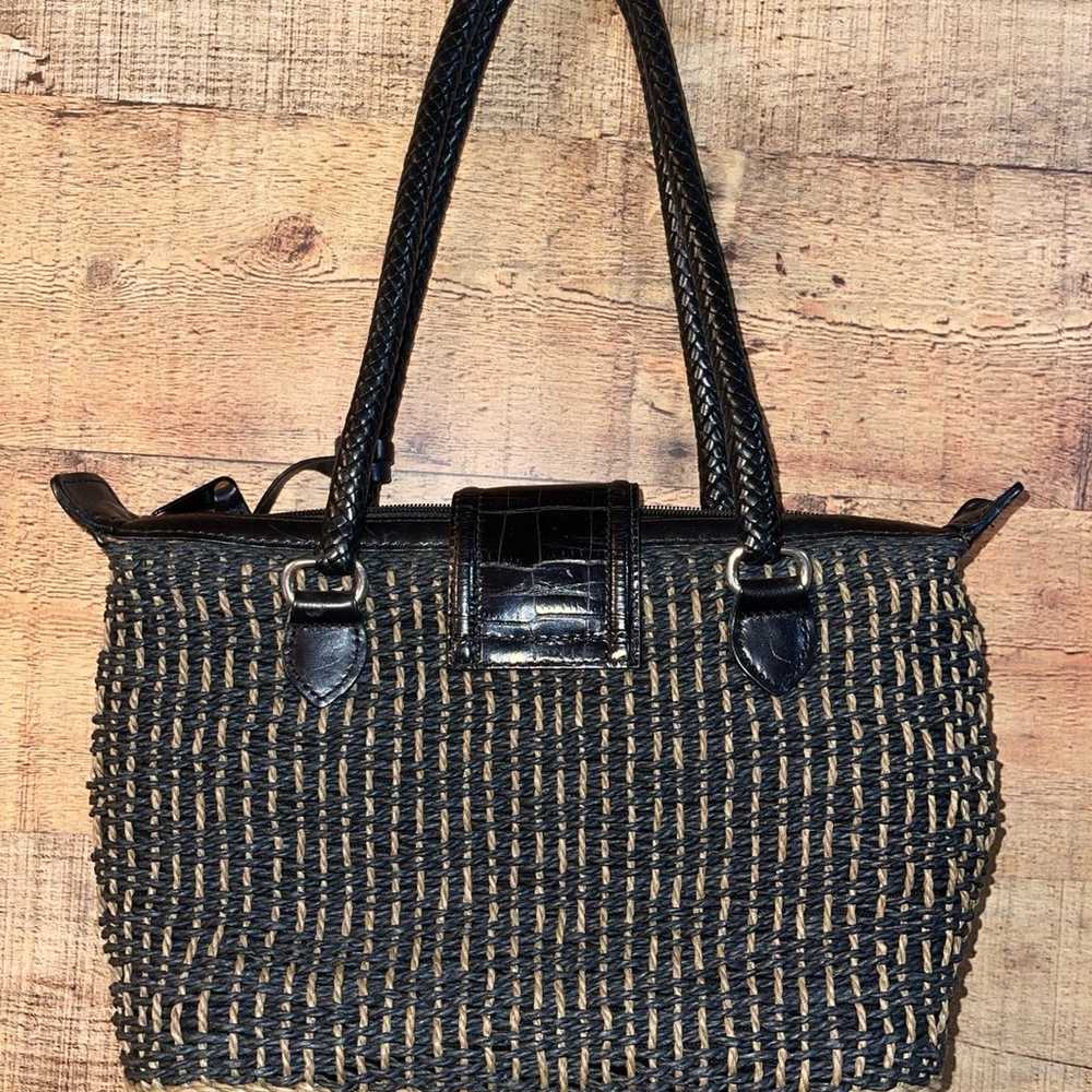 Brighton vintage woven bag - image 4