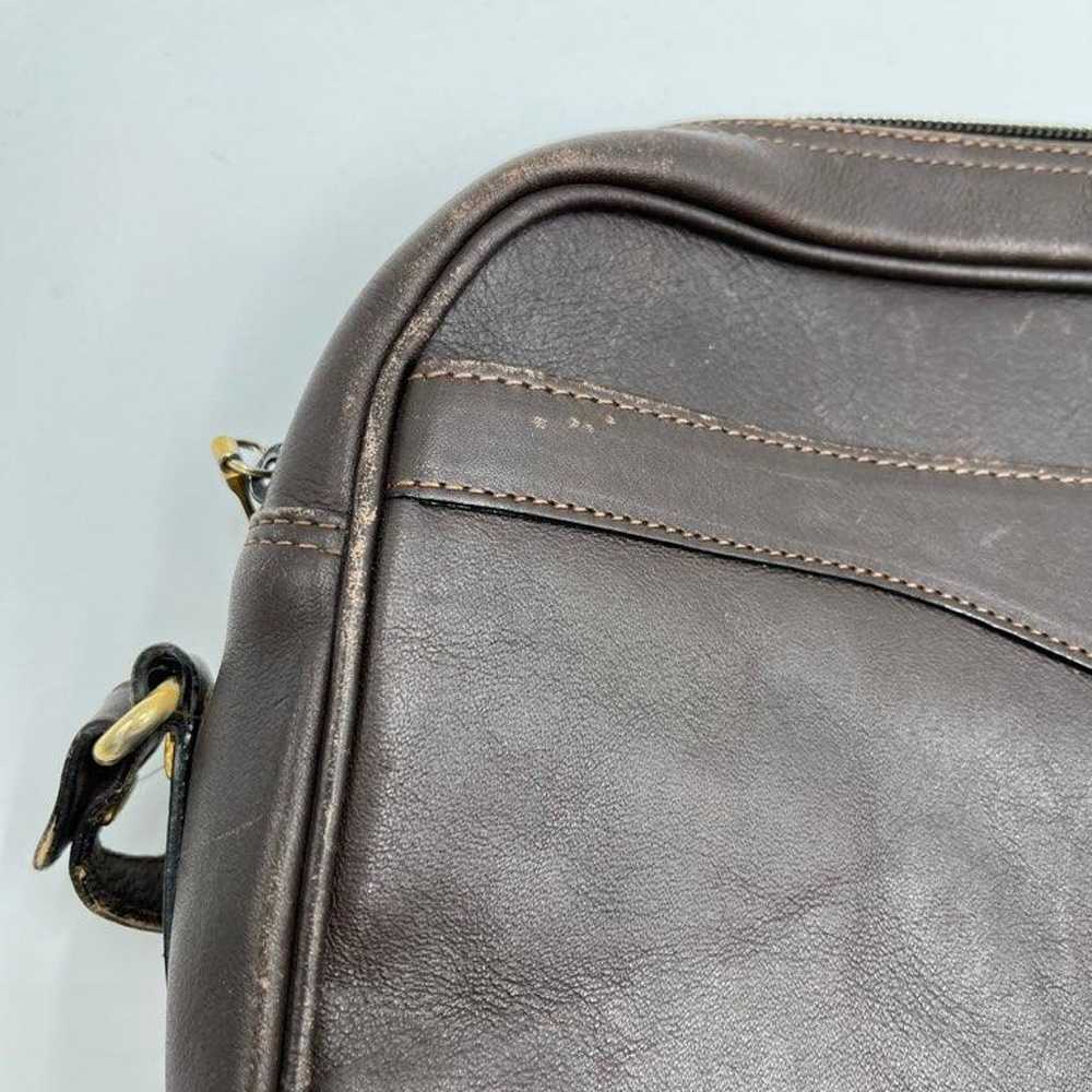 BALLY Vintage Leather Shoulder Bag with Logo - image 6