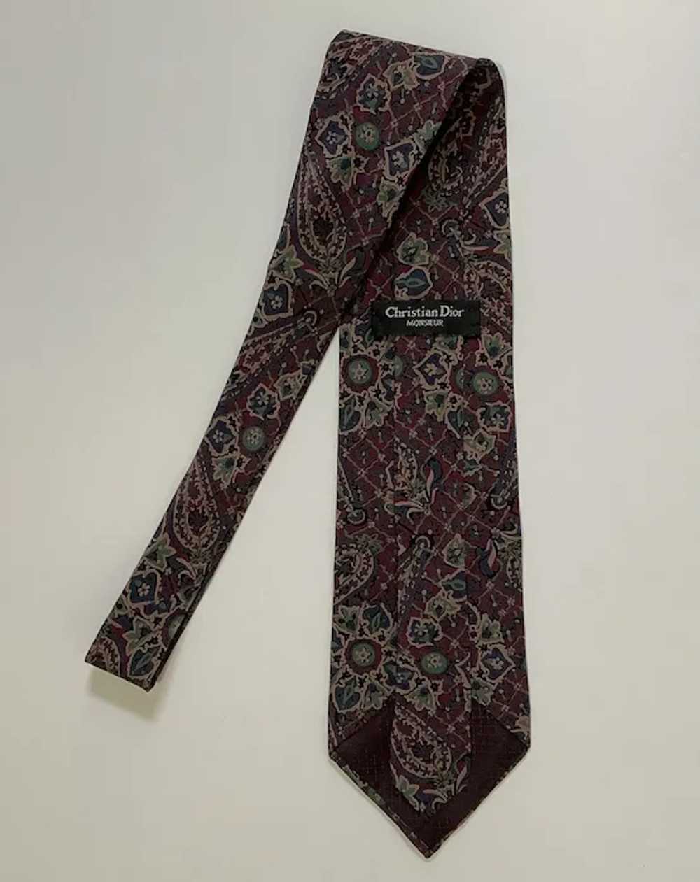 ‘Christian Dior Monsieur’  Vintage Necktie - image 3