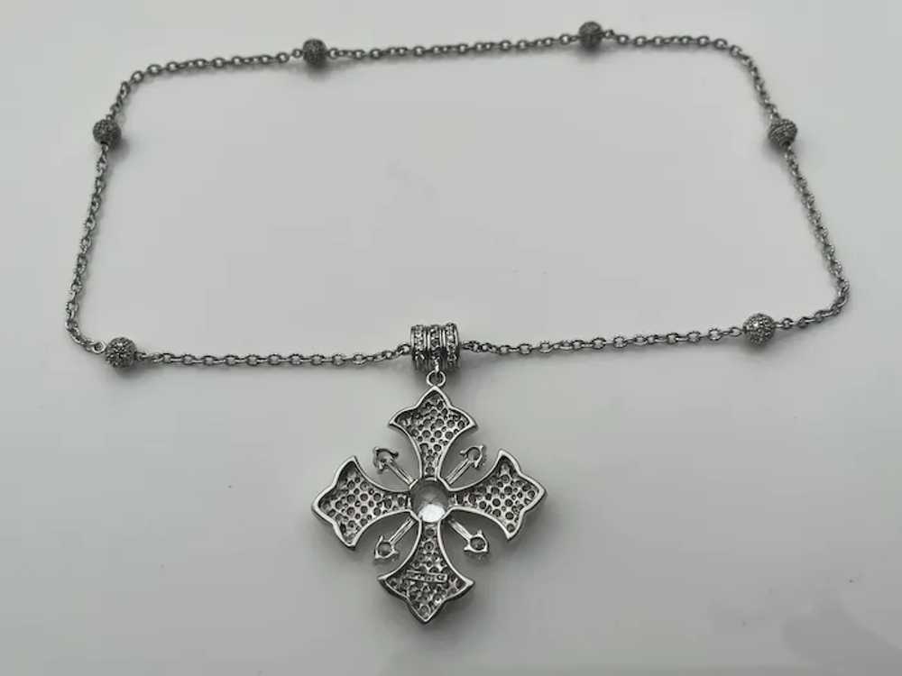 Vintage Joseph Esposito Sterling Silver Maltese C… - image 4