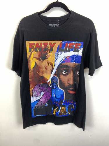 Tee Shirt × Vintage FTNY Life Tupac RIP Rap Tee S… - image 1