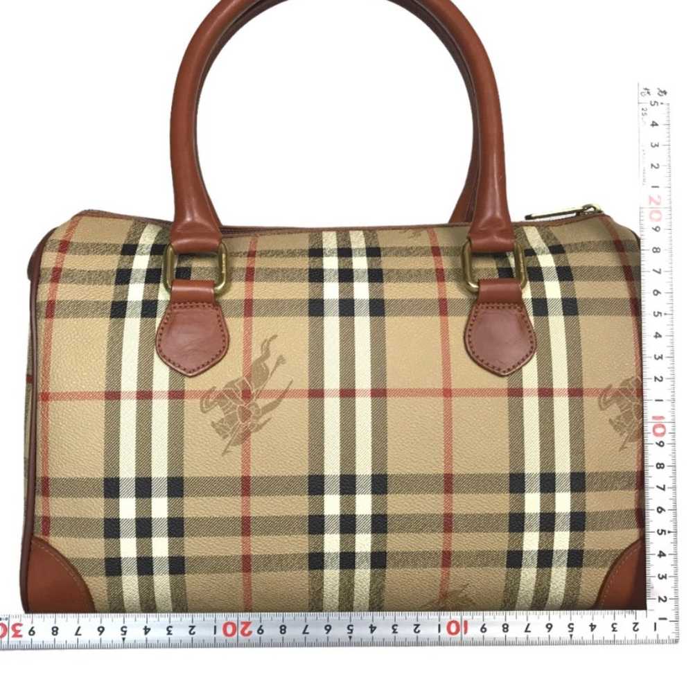 BURBERRY Handbag Mini Boston Duffel bag Nova Chec… - image 2