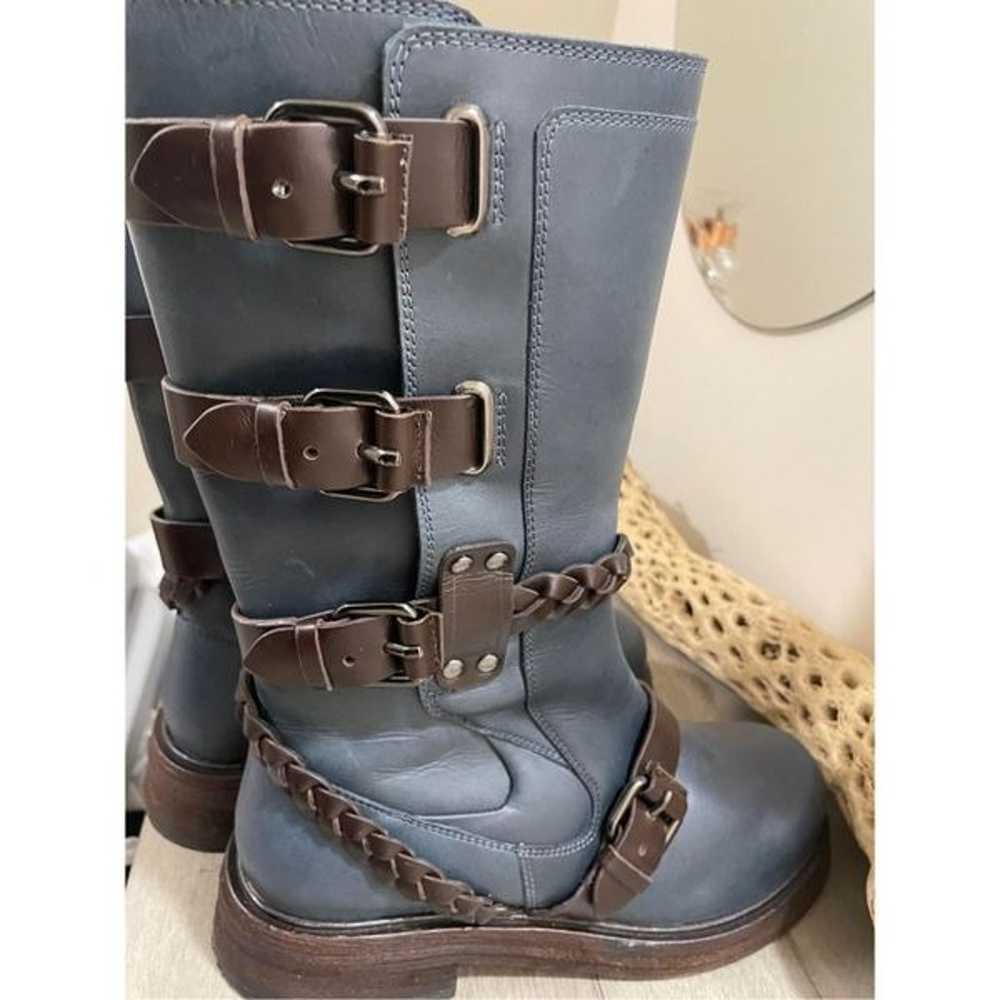 Free People Billie Buckle Boots Size 7.5 - image 7