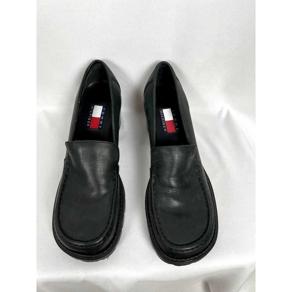 VTG Tommy Hilfiger Women size 7 Leather Block Hee… - image 2