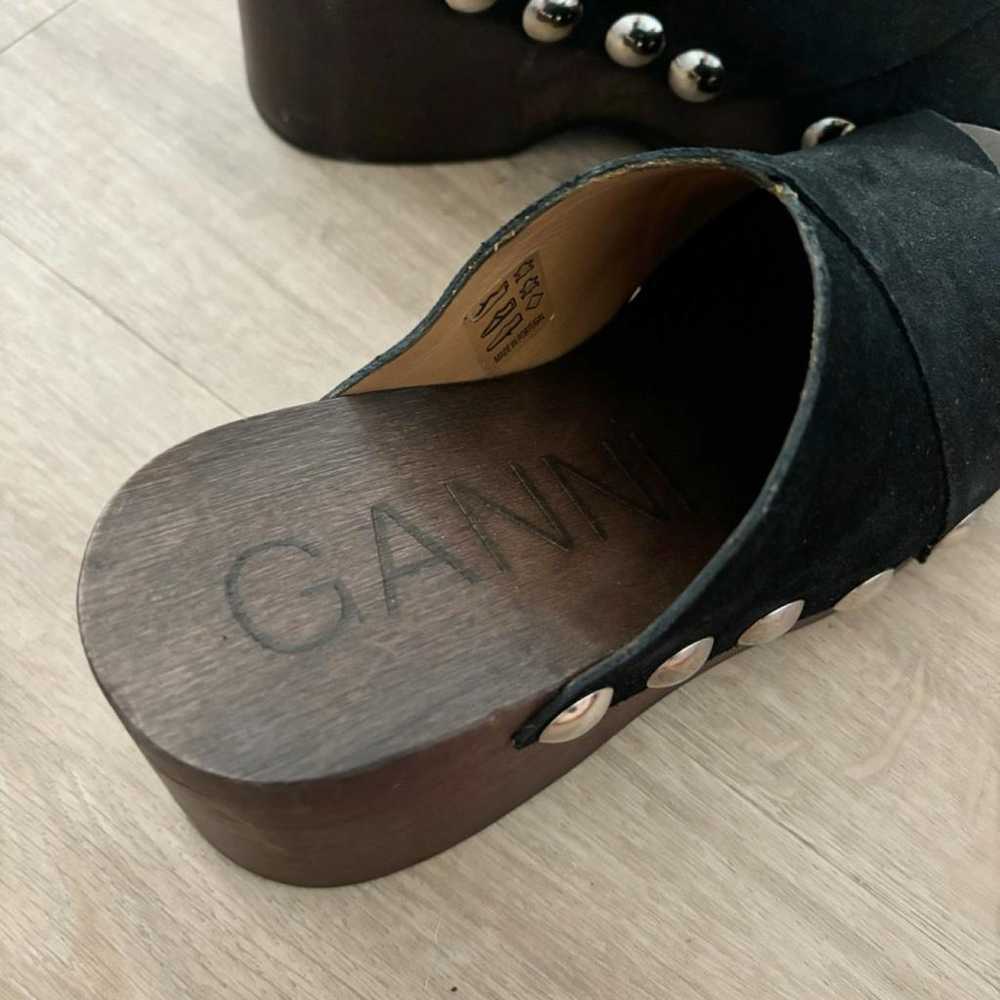 Ganni Leather mules & clogs - image 6