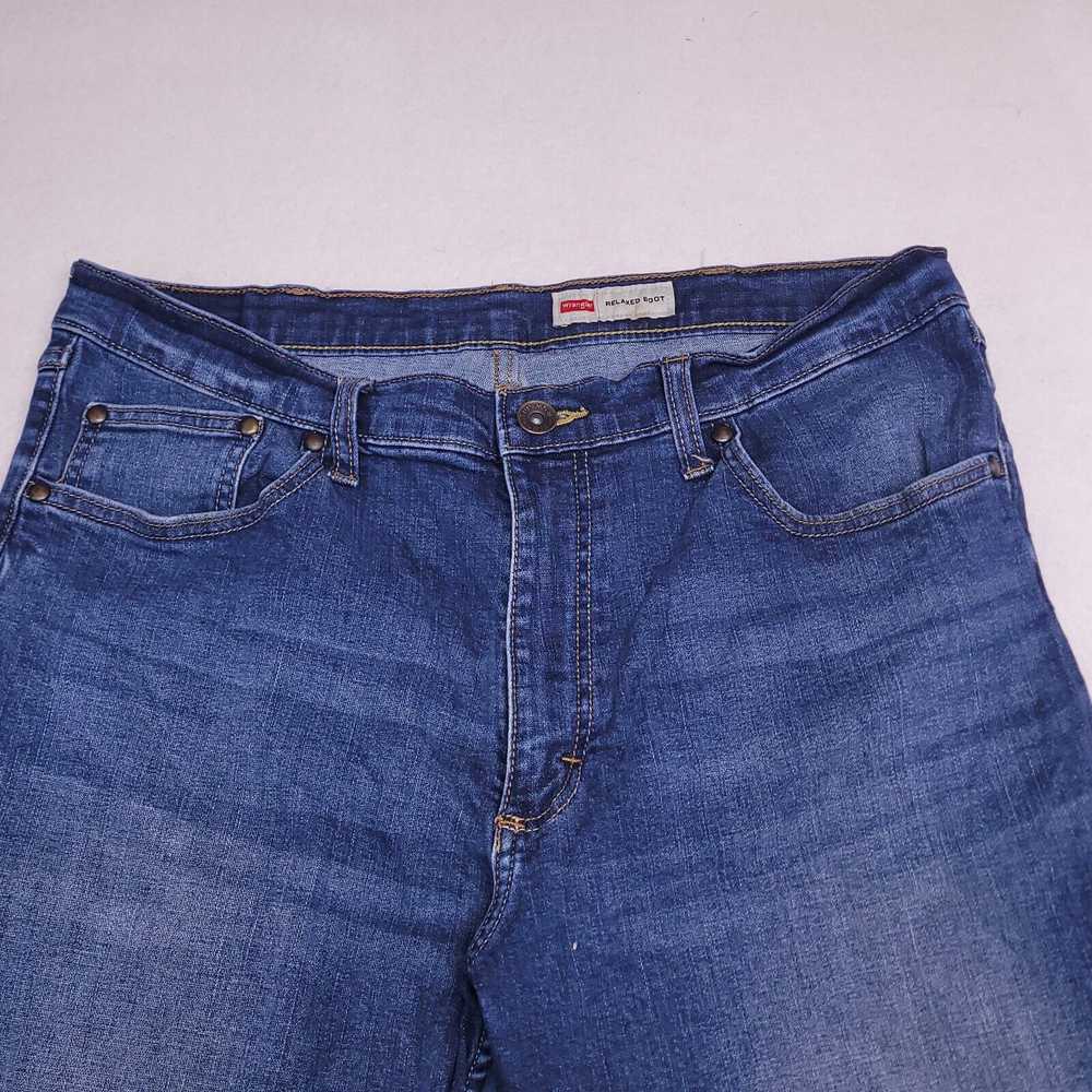 Wrangler Wrangler Casual Button Denim Jeans Mens … - image 1