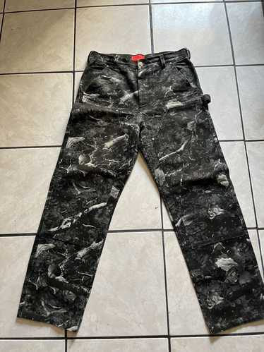 Fugazi Fugazi Black Camo Carpenter Pants - image 1