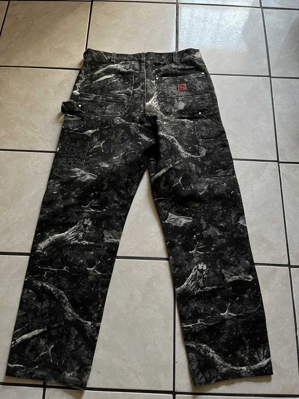 Fugazi Fugazi Black Camo Carpenter Pants - image 3