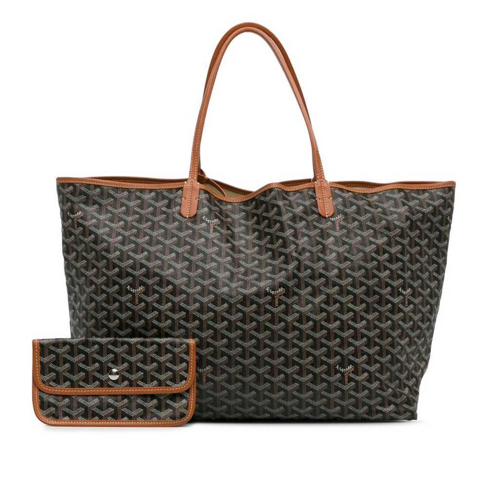 Goyard Saint-Louis leather tote - image 10