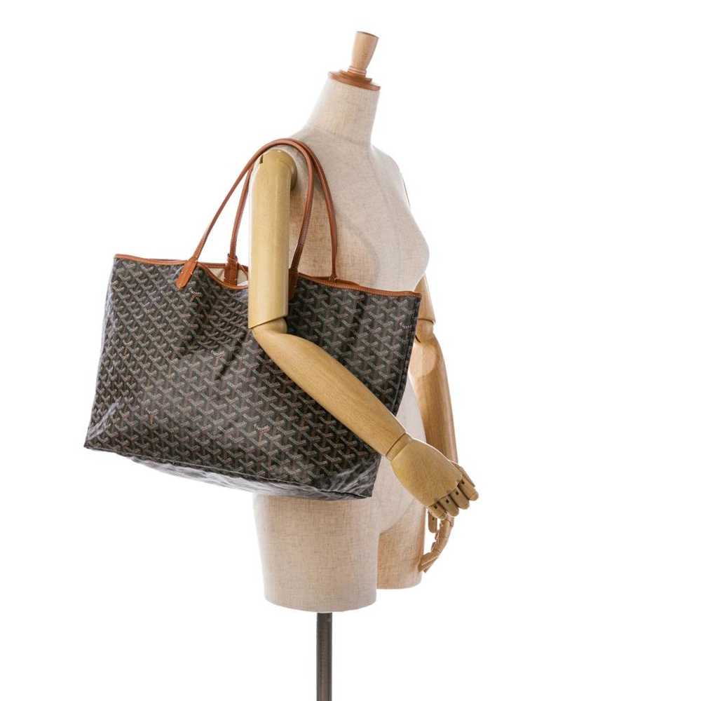 Goyard Saint-Louis leather tote - image 9