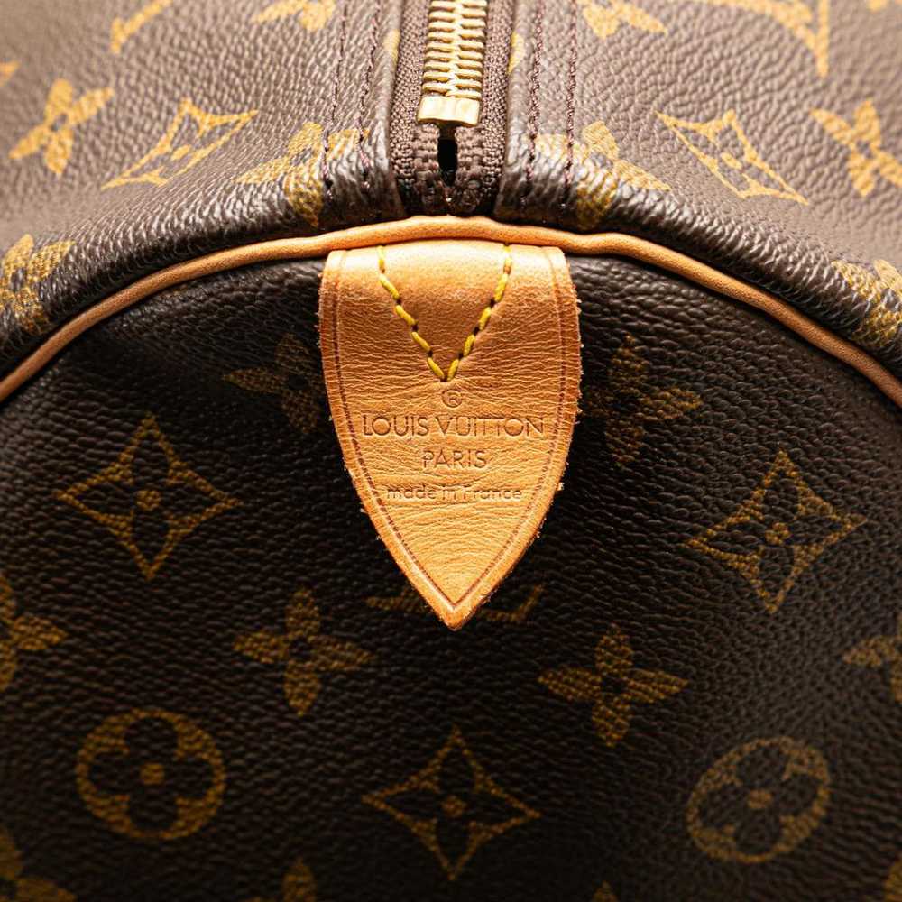 Louis Vuitton Keepall leather travel bag - image 6