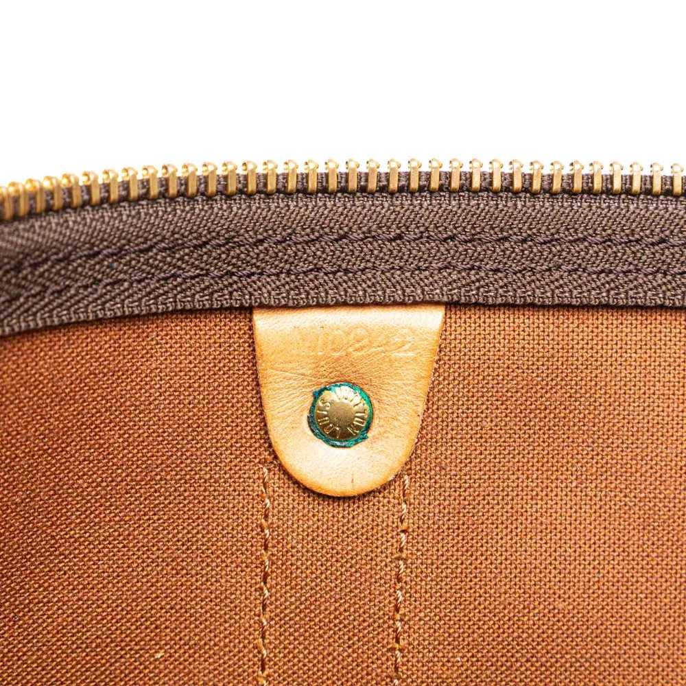 Louis Vuitton Keepall leather travel bag - image 7