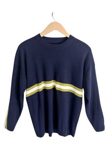 UNIONBAY Green Stripe Y2K Knit Sweater - Medium - 