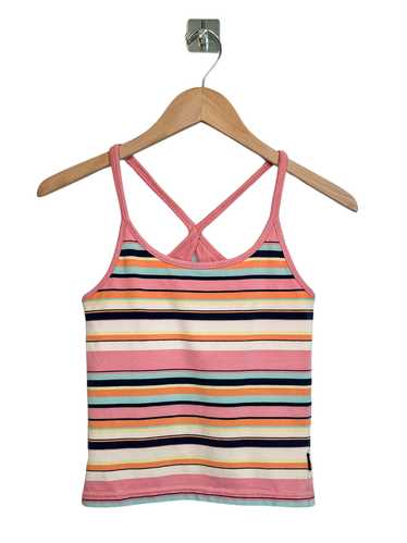 UNIONBAY Vintage Stripe Cropped Tank - Small - Ear