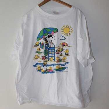 Peanuts × Vintage Vintage Snoopy Peanuts tshirt 1… - image 1