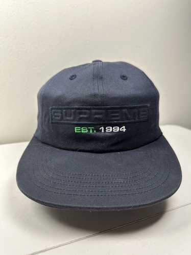 Supreme Supreme Embossed Logo 6-Panel Cap Hat