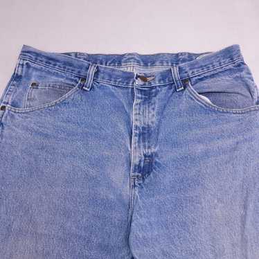 Wrangler Wrangler Casual Button Denim Jeans Mens … - image 1